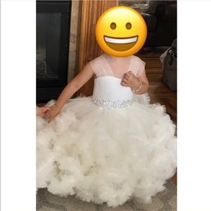 Ivory Flower Girl Dress